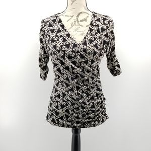 Style & Co Surplice Blouse